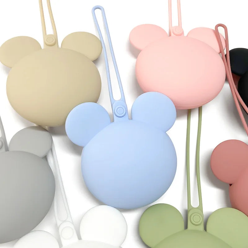Baby Pacifier Holder – BPA-Free Silicone Storage Case