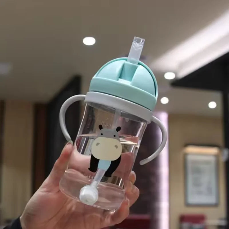 350ml Kids Gravity Cup with Straw