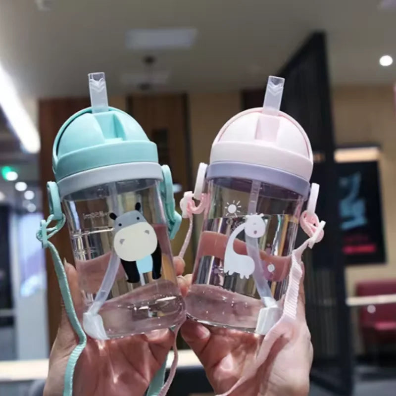 350ml Kids Gravity Cup with Straw