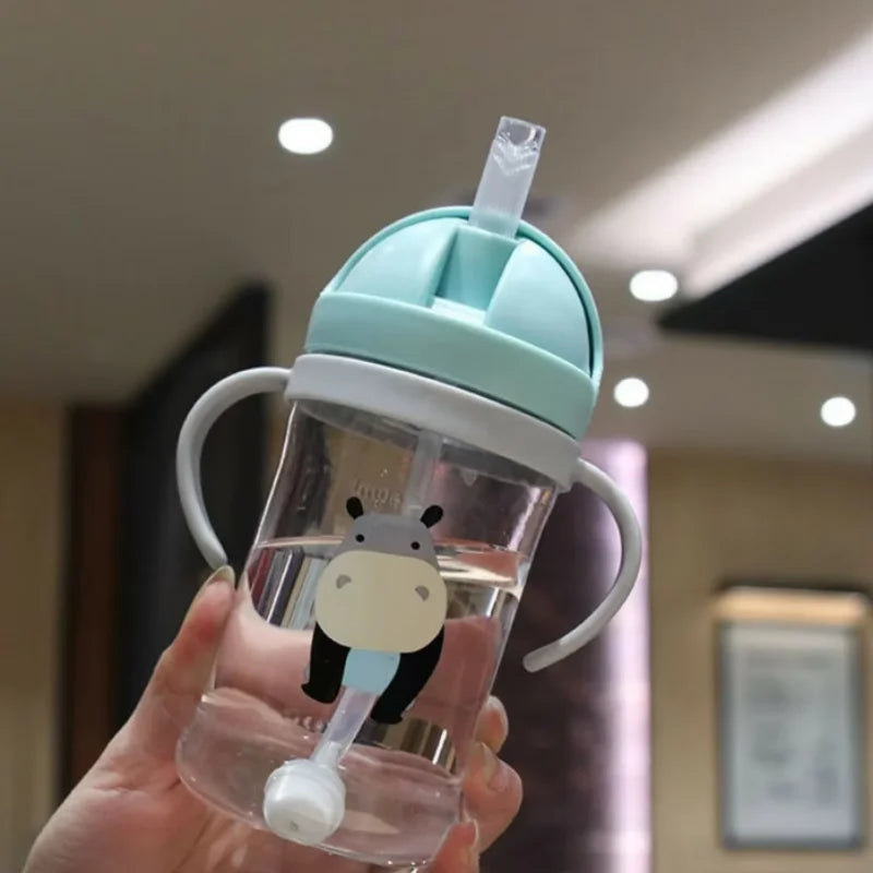 350ml Kids Gravity Cup with Straw