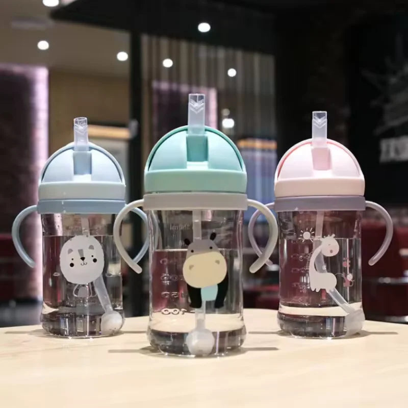 350ml Kids Gravity Cup with Straw