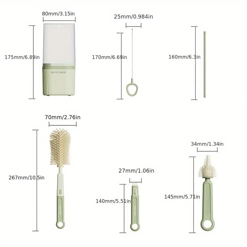 All-in-One 360° Baby Bottle Cleaning Set